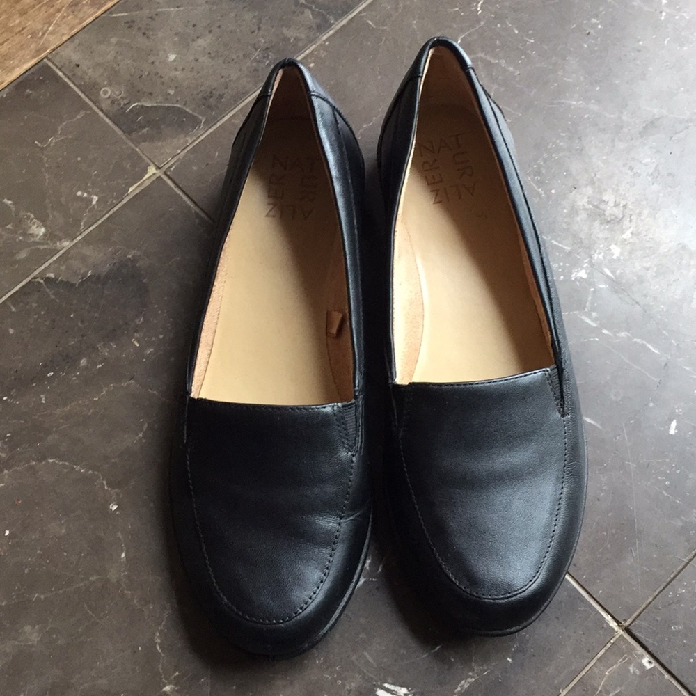 Naturalizer leather flat - Black - US 7/EUR 37